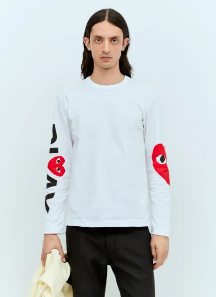 Sleeve Logo Print T-Shirt