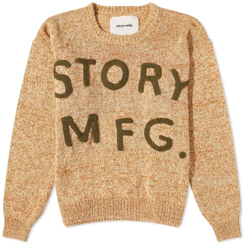 Story mfg. Spinning Crewneck Knit