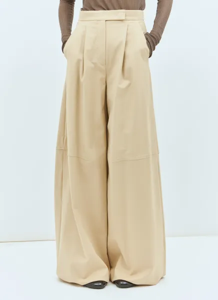 Wide Leg Stretch Pants