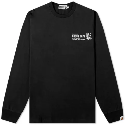 BAPE Long Sleeve Ursus Camo Tape T-Shirt