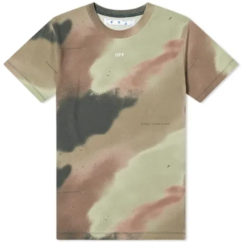 Camo Stencil Arrow Slim T-Shirt