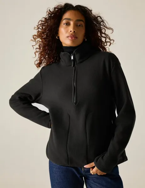 Regatta Frankie Half Zip Fleece Black