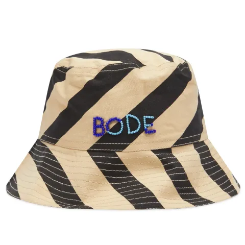 Domino Stripe Bucket Hat