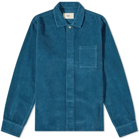 Heavy Cord Patch Shirt