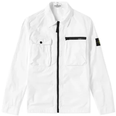 Garment Dyed Shirt Jacket