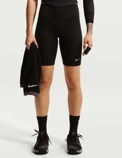 Nike One High Waisted Shorts Black