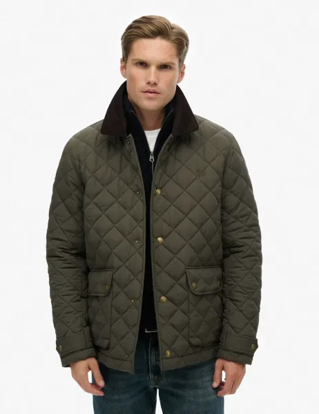 Superdry & Co Quilted Padded Jacket Khaki