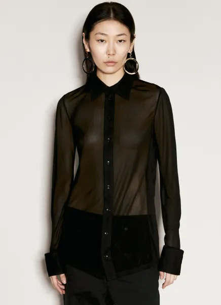 Crepe Jersey Shirt
