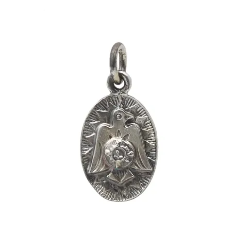 Bird Oval Pendant