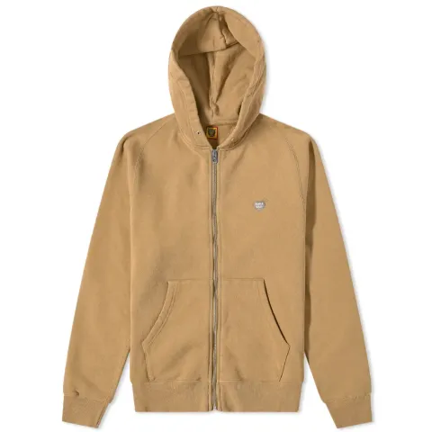 Heart Zip Logo Hoodie