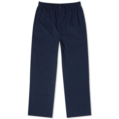 Wool Stripe Beach Pant