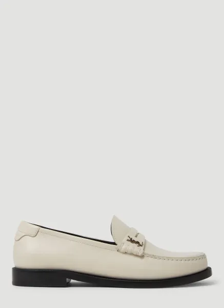 Monogram Plaque Loafers