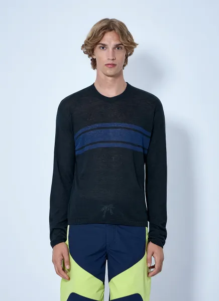 Striped Long Sleeve Sweater