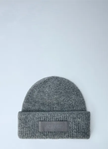 Jacquemus Logo Motif Beanie Hat