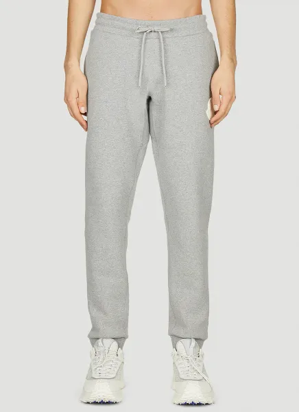 Logo Patch Fleece Track Pants
