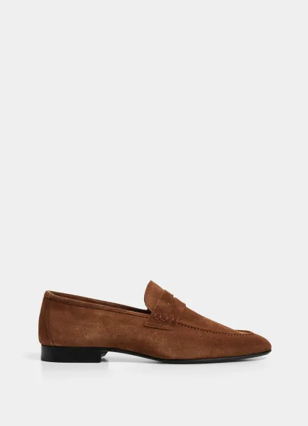 Hackett Regal Suede Saddle Loafer