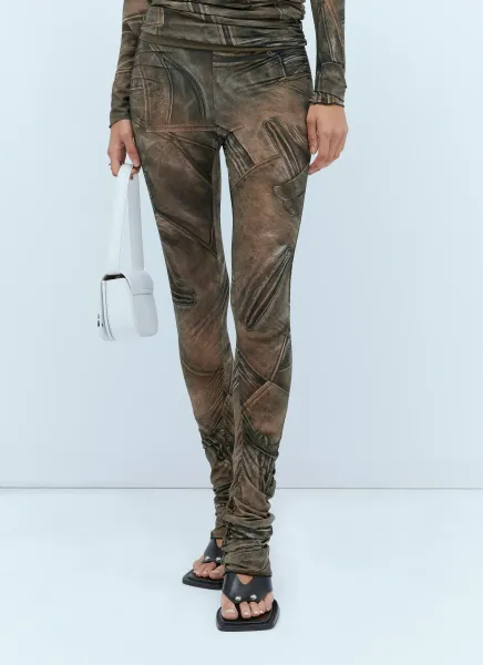 Gathered Stretch Pants