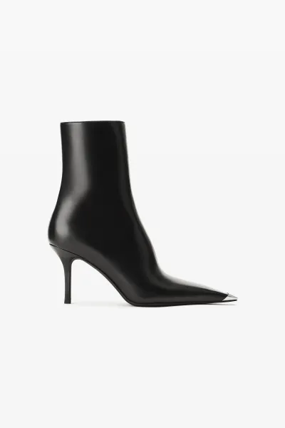 Ferrara Zip Boot in Leather 85MM
