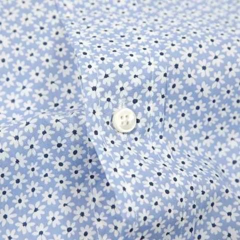 Floral Print Button Down Shirt