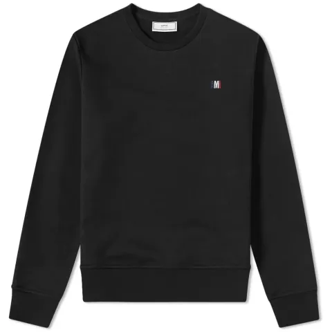 AMI Small Tricolour Logo Crew Sweat