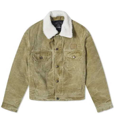 Orsan Padded Canvas Face Jacket