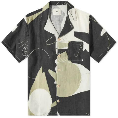 Void Print Vacation Shirt
