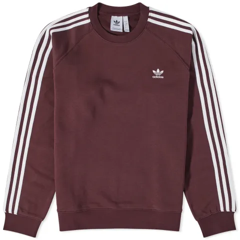3 Stripe Crew Sweater