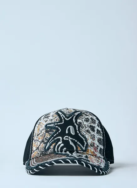 Seahorse Patch Baseball Caps