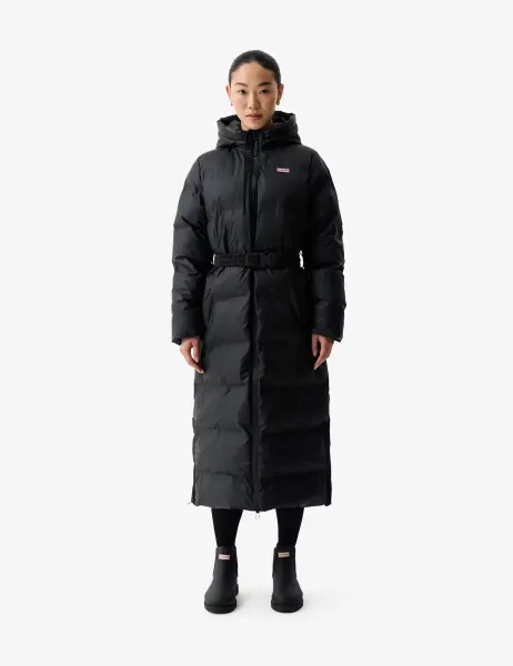 Hutchinson Longline Puffer Jacket Black