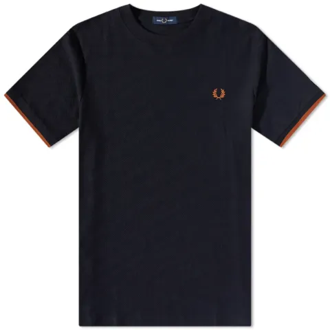 Authentic Tipped Pique T-Shirt
