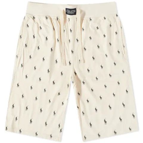 Sleepwear All Over Pony Sweat Shorts
