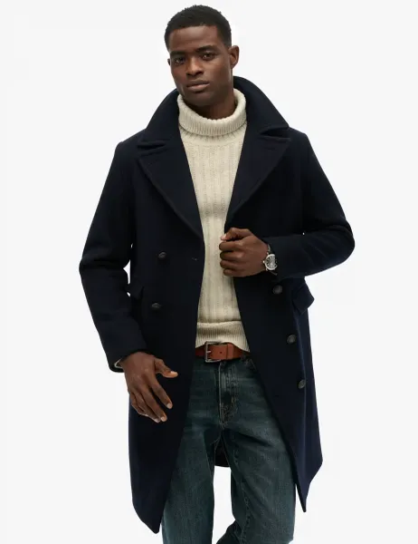 Superdry & Co Wool Rich Coat