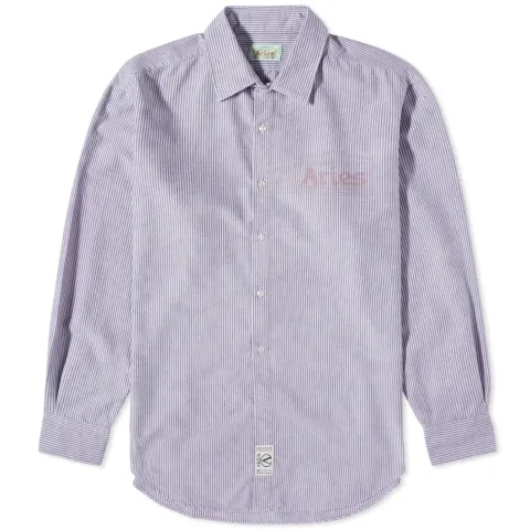 Over Dyed Oxford Stripe Shirt