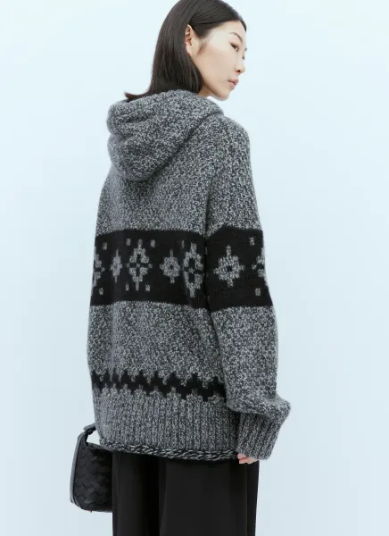 Dobbi Hooded Knit Sweater
