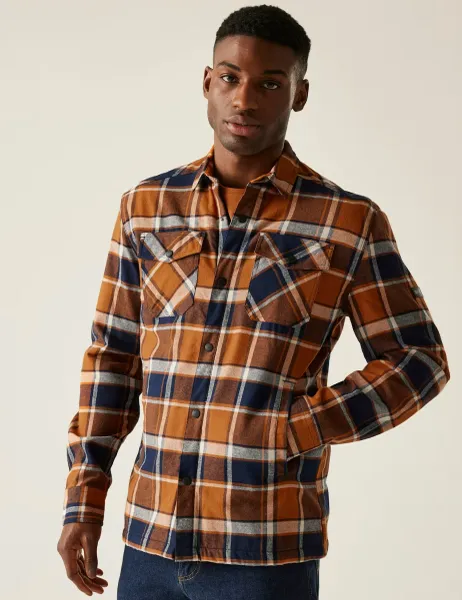 Regatta Spennith Pure Cotton Checked Shacket