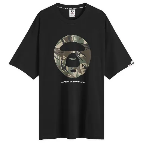 AAPE Woodland Camo Moonface T-Shirt