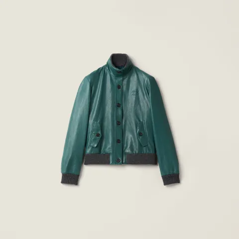 Leather jacket