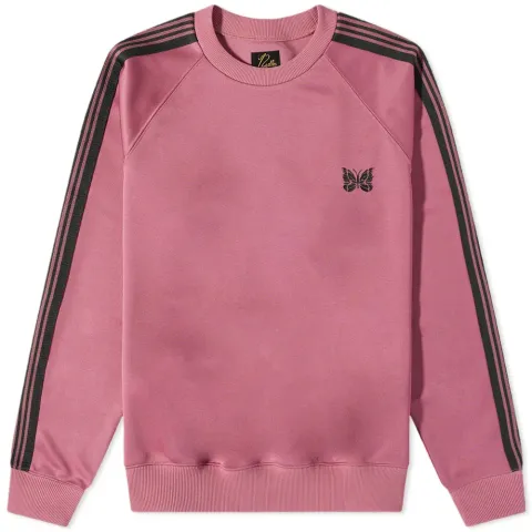 Poly Smooth Track Crew Sweat
