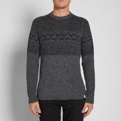 Birnir Fair Isle Crew Knit