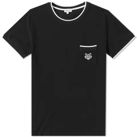 Tiger Logo Pocket Tee