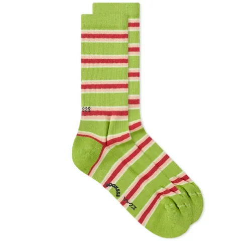 Layered Stripes Socks