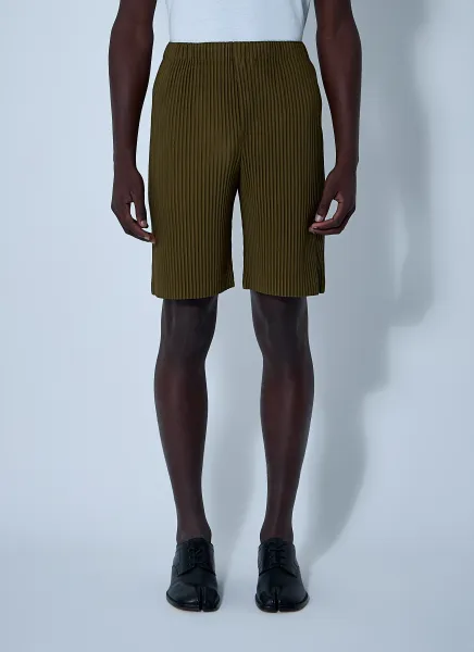 Pleated Shorts