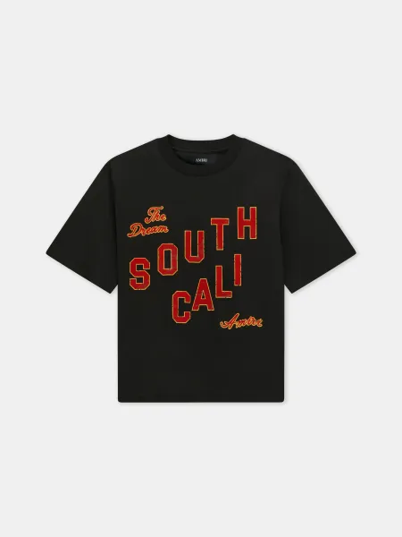 SOUTH CALI BOX TEE - Black