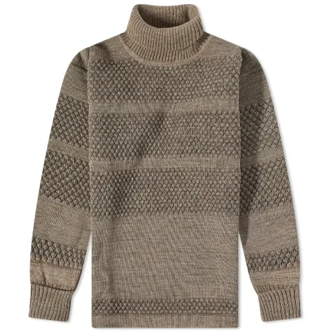 Fisherman Roll Neck Knit