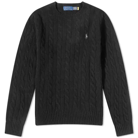 Wool Cashmere Crew Knit