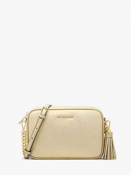 Ginny Metallic Leather Crossbody