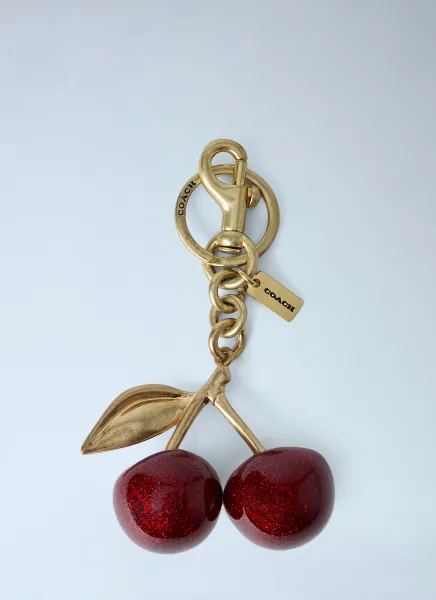 Cherry Charm Keyring
