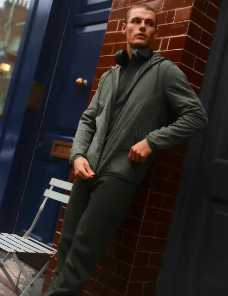 Goodmove Hybrid Active Jacket Dark Khaki