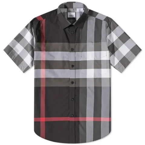 Short Sleeve Somerton Large Check Shirt