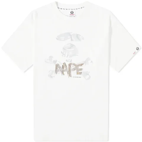 AAPE WHZ Camo Bones Tee